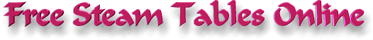 Free Steam Tables Online